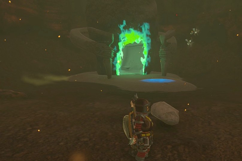 Moshapin Shrine location and Lake Intenoch Cave walkthrough in Zelda: Tears of the Kingdom